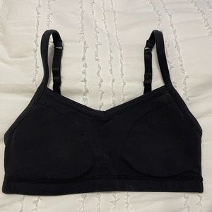 Lucy Black padded Sports Bra - XS